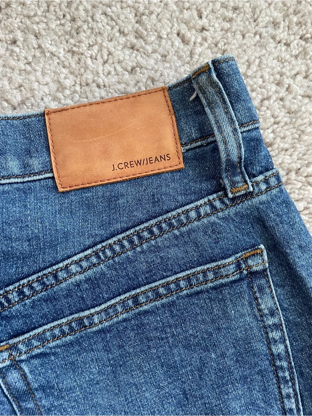 J. Crew Denim High-Rise Frayed 3.75